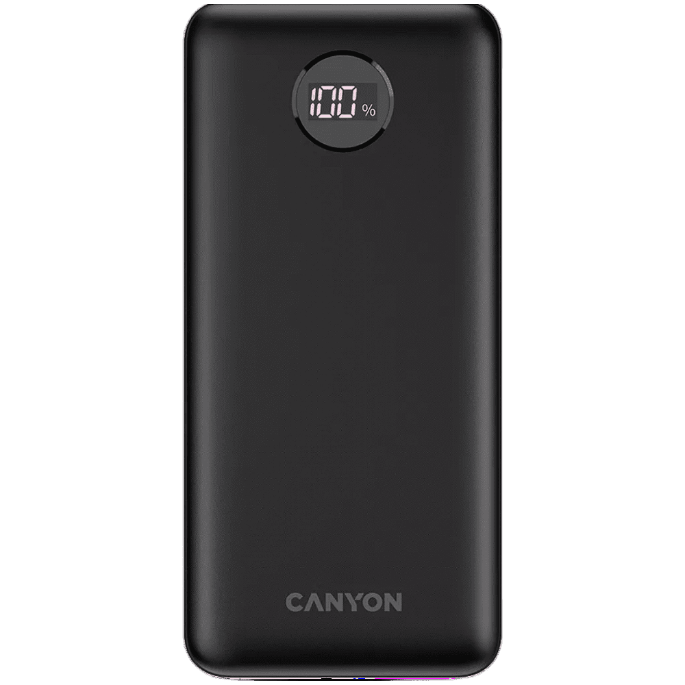 Внешний аккумулятор CANYON "PB-2002", 20000mAh , черный