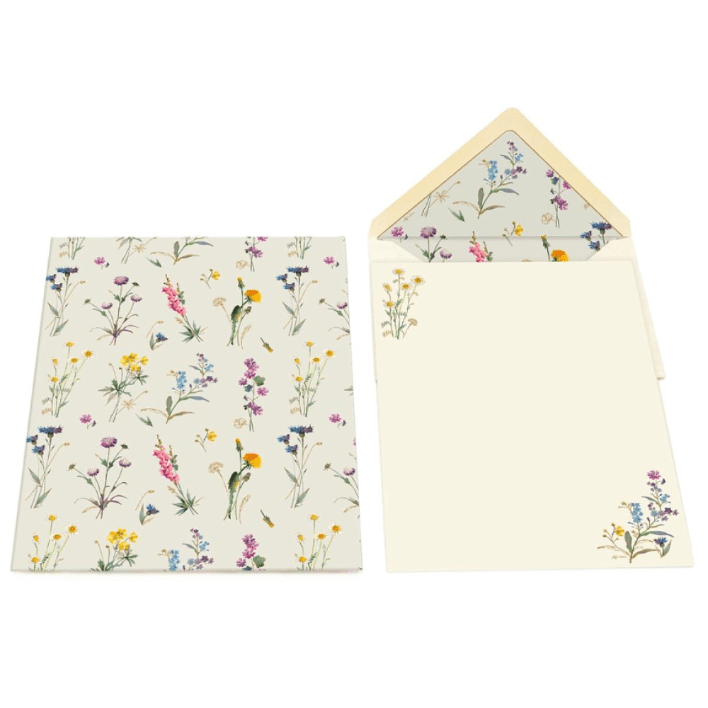 Набор бумаги почтовой Kartos "Wild Flowers Plico"