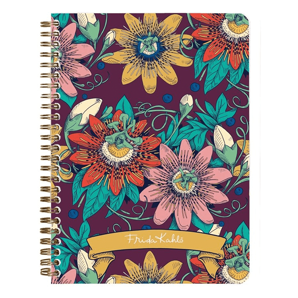 Блокнот "Frida Kahlo", А5, 74 листов, линейка, ассорти