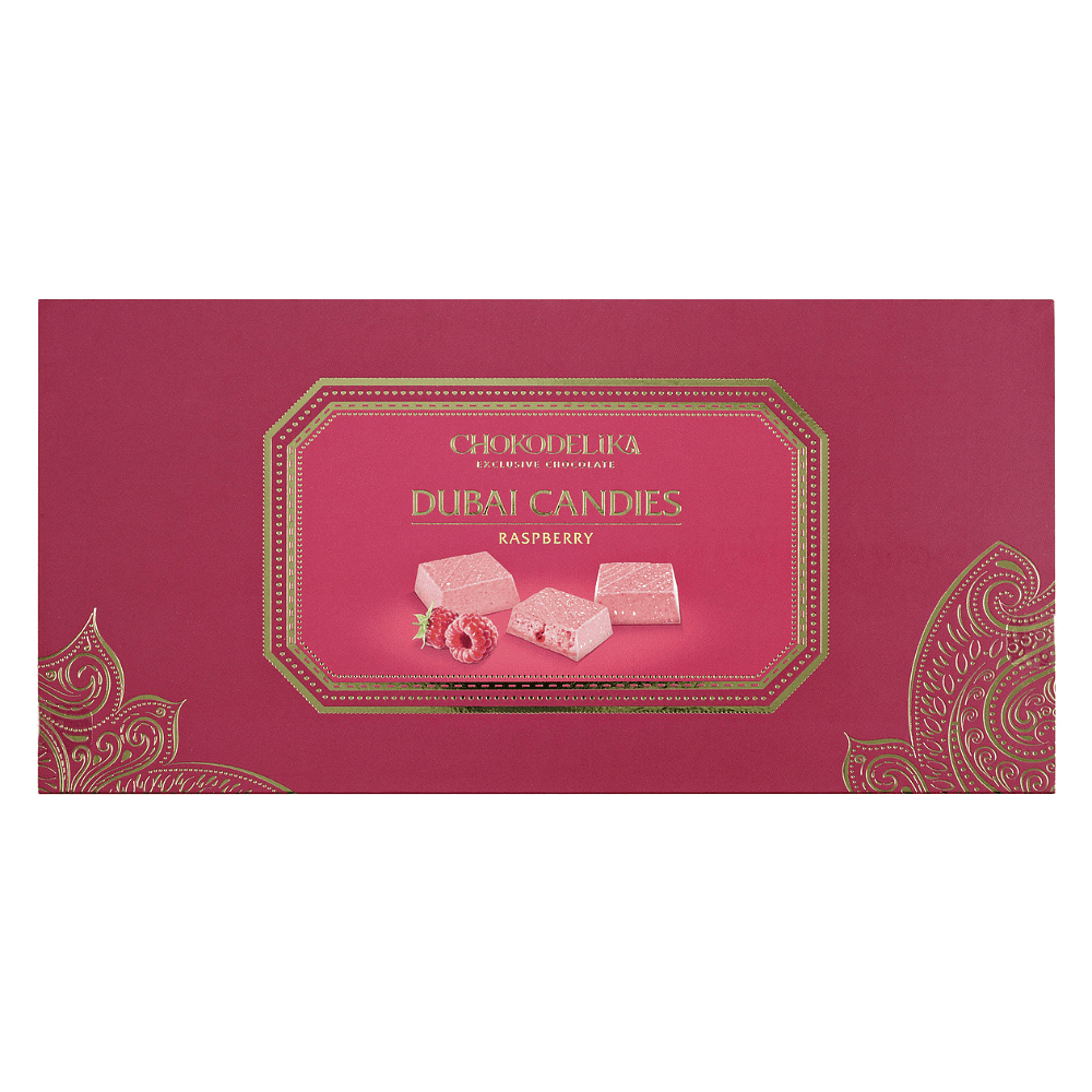 Конфеты "Dubai Raspberry", 125 гр, с малиной