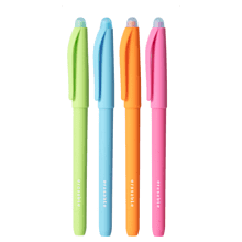 Ручка гелевая "Erasable", 0.5 мм, ассорти, стерж. синий