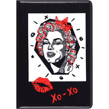 Обложка для паспорта "Monroe", черный
