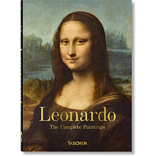 Книга на английском языке "Leonardo, The Complete Paintings", Frank Zollner