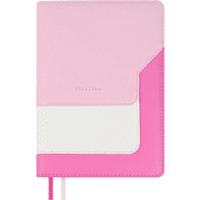Ежедневник недатированный "Лайка", А5, 320 страниц, розовый