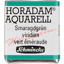 Краски акварельные "Schmincke Horadam", 513 виридиан, полукювета
