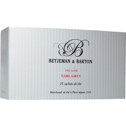 Чай "Betjeman Barton", 25 пакетиков х2 г, черный, Earl Grey