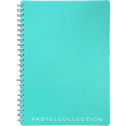 Тетрадь "Pastel Collection", А5, 80 листов. клетка, мятный, голубой 