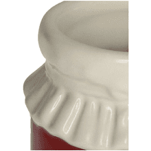 Кашпо керамическое "Strawberry Jam", 8.5х8.5х9.7 см, красный