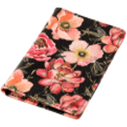 Обложка для паспорта "Flora. Pink Blossom", кожзам, розовый - 2