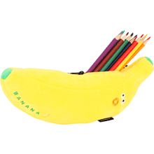 Пенал "Banana", 1 отделение, желтый