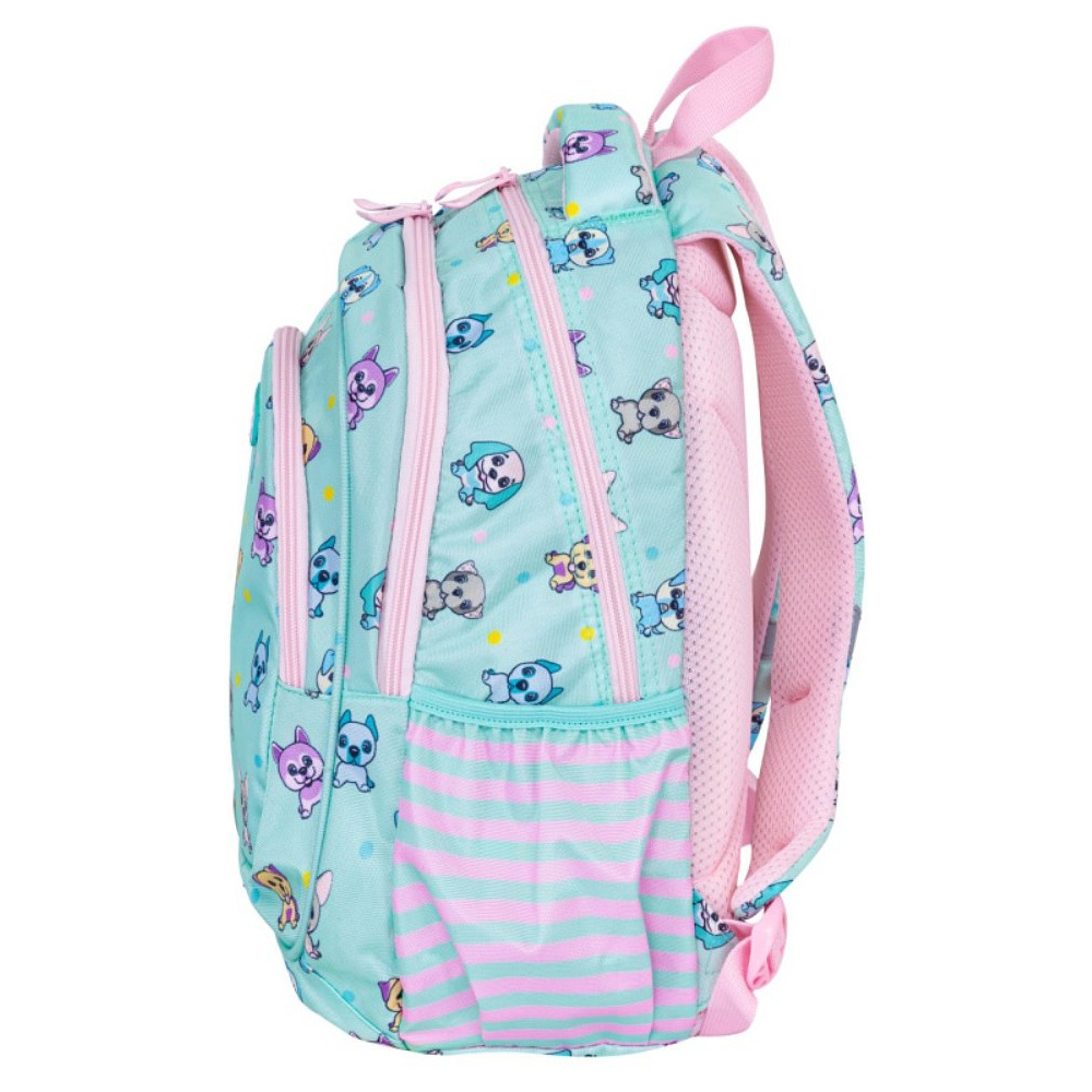 Рюкзак детский Astra "Puppie's World", голубой, розовый - 3
