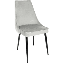 Стул Бюрократ "CH-K4", ткань, светло-серый, металл