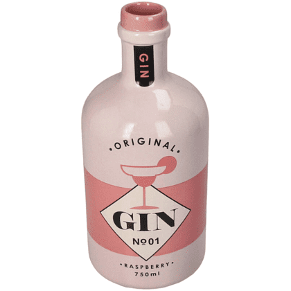 Ваза "Gin Bottle", розовый