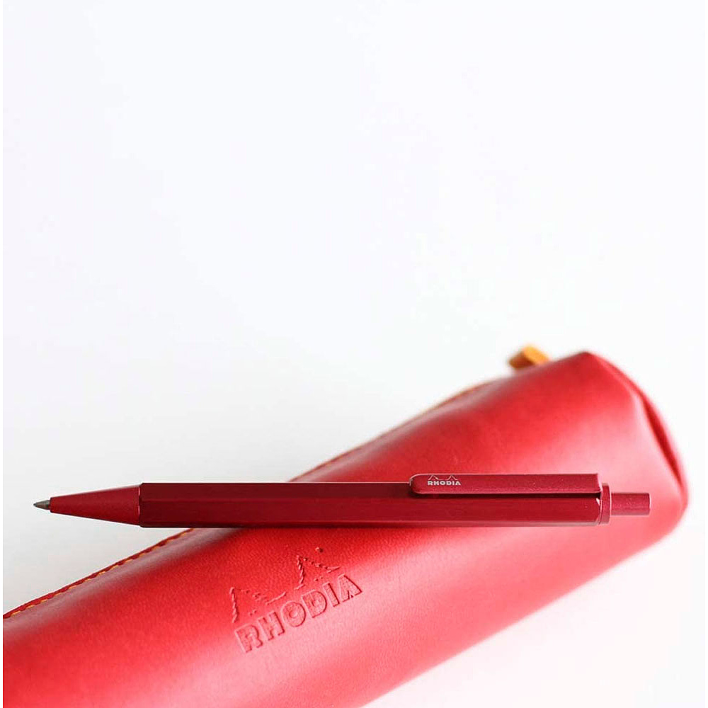 Ручка шариковая автоматическая "scRipt", 0.7 мм, красный, стерж. черный - 2