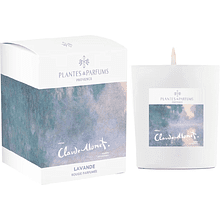 Свеча ароматическая PLANTES&PARFUMS "Bras de Seine près de Giverny, Lavender", Claude Monet collection, 180 гр