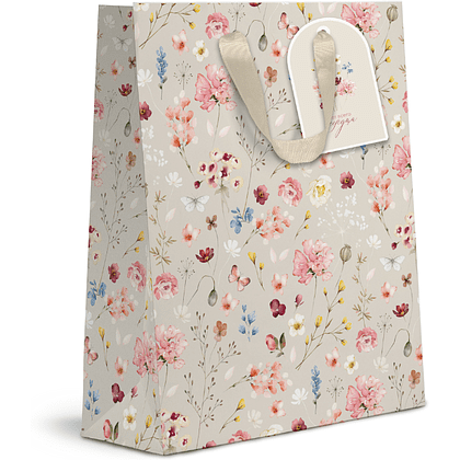 Пакет бумажный подарочный "Italy Garden XLS", 31х41х10 см, ассорти