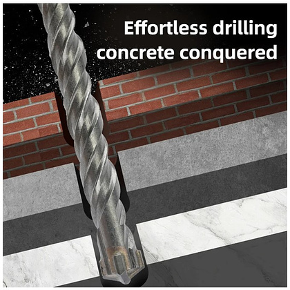 Бур по бетону Deli YS EDH-YCZ16014-E1, 14x160 мм, X-Tip, SDS-PLUS - 6 Бур по бетону Deli YS EDH-YCZ16014-E1, 14x160 мм, X-Tip, SDS-PLUS - 6