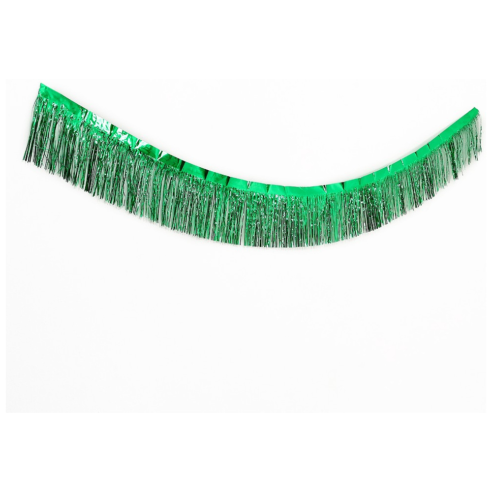 Гирлянда "Дождик", 2 м, ПВХ, с липкой лентой, зелёный