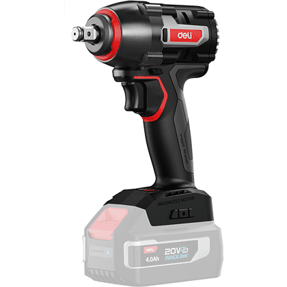 Аккумуляторный винтоверт Deli RS DE231Z, 20 В, 500 Нм, без АКБ и З/У, коробка Аккумуляторный винтоверт Deli RS DE231Z, 20 В, 500 Нм, без АКБ и З/У, коробка