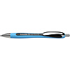 Ручка шариковая автоматическая "Schneider Slider Rave", синий, черный, стерж. черный - 3
