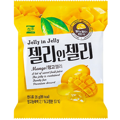 Мармелад "Jelly in Jelly mango flavor", 23 гр., со вкусом манго