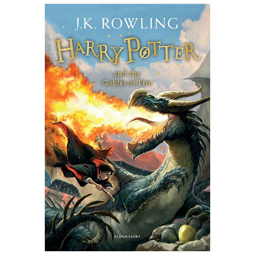 Книга на английском языке "Harry Potter and the Goblet of Fire - Rejacket", Rowling J.K.