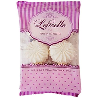 Зефир "Lefirelle" 230 гр., ванильный - 3