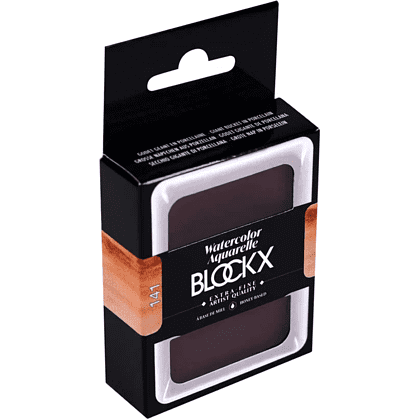 Краски акварельные "Blockx. Giant pan", 141 сиена жженая светлая, 18 мл., кювета - 4