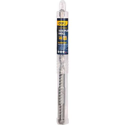 Бур по бетону Deli YS EDH-Y101600, 10x160 мм, SDS-PLUS - 7 Бур по бетону Deli YS EDH-Y101600, 10x160 мм, SDS-PLUS - 7