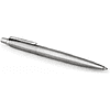 Ручка шариковая автоматическая "Parker Jotter Stainless Steel CT", 0.7 мм, серебристый, стерж. синий - 2