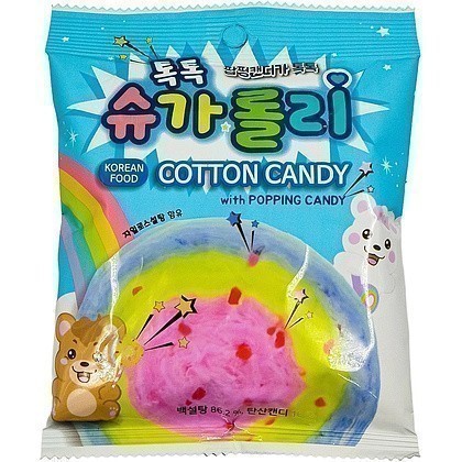 Сахарная вата "Big Sugar Lollies", 10 гр.