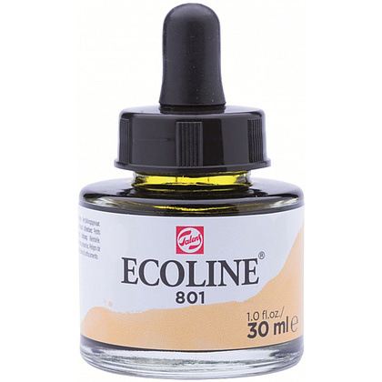 Жидкая акварель "ECOLINE", 801 золото, 30 мл