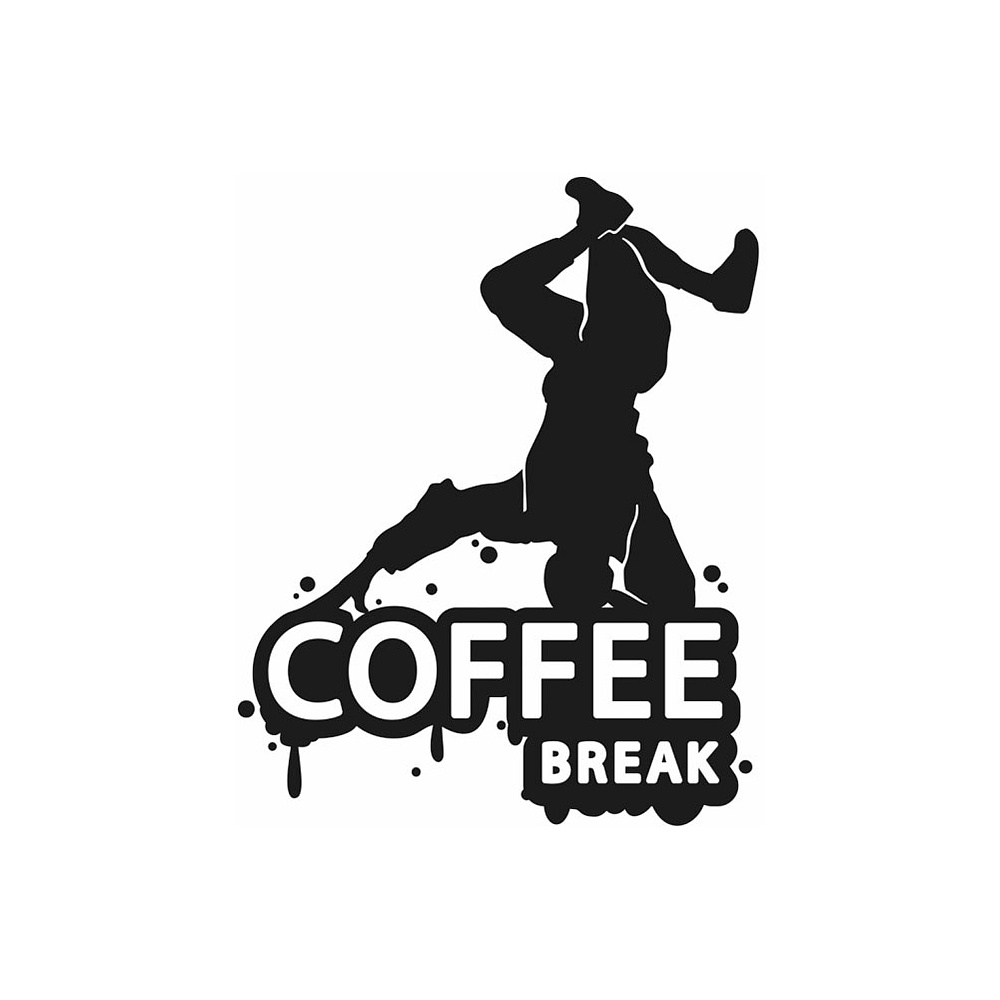 Кружка "Cofee break", керамика, 330 мл, белый, черный - 2