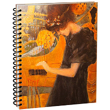 Скетчбук "Климт. Музыка", А5, 100 листов, разноцветный