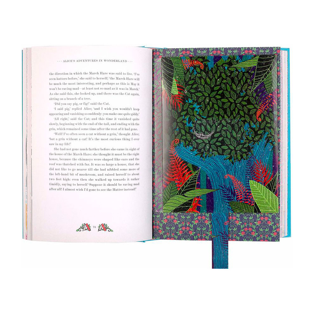 Книга на английском языке "Alice`s Adventures in Wonderland & Through – MinaLima Ed HB", Кэрролл Л. - 4