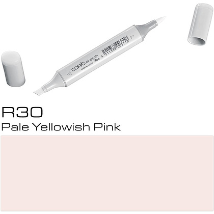 Маркер перманентный "Copic Sketch", R-30 бледный желтовато-розовый
