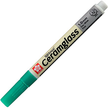Маркер для стекла и керамики "Pen-Touch CeramGlass" Fine, 1 мм, зеленый
