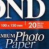 Фотобумага суперглянцевая ярко-белая для струйной фотопечати "Lomond", A6, 20 листов, 200 г/м2 - 2