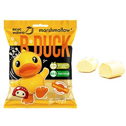 Зефир воздушный "Зефирюшки. B.Duck", 125 гр