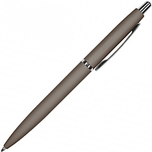 Ручка шариковая автоматическая "San Remo", 1.0 мм, серый, серебристый, стерж. синий