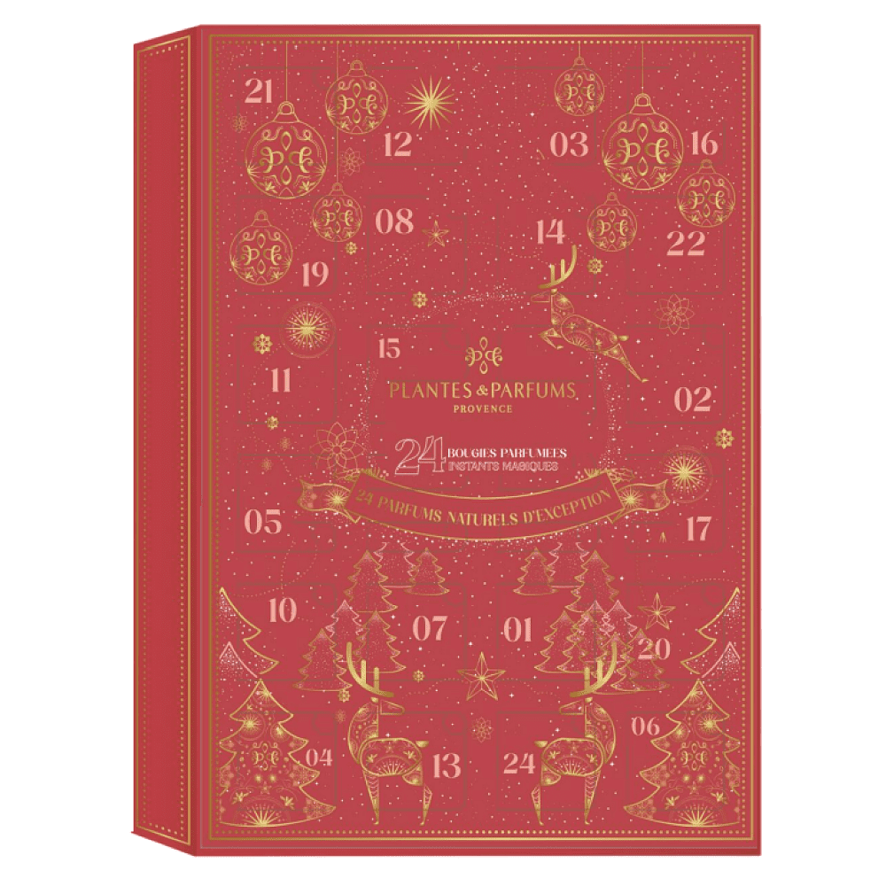 Адвент-календарь "PLANTES&PARFUMS", 24 ароматические свечи