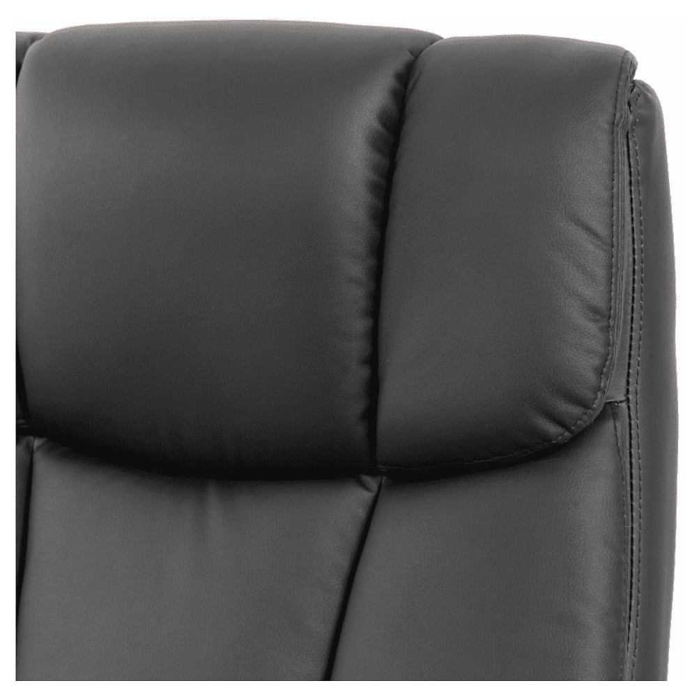 Кресло для руководителя BRABIX "Premium Blocks HD-008", экокожа, металл, черный - 6