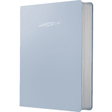 Блокнот "Floreale. Smoky Sky", А6, 136 листов, клетка, голубой