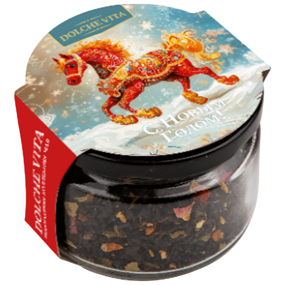 Чай Dolche vita "С Новым Годом", 50 гр, черный