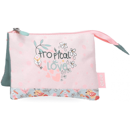 Кошелек "Tropical Love", розовый