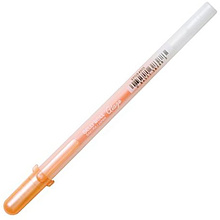 Ручка гелевая "Gelly Roll Glaze", 0.6 мм, прозрачный, стерж. оранжевый