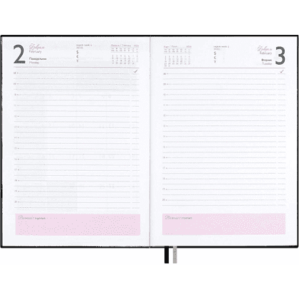 Ежедневник датированный "Белый мак", А6, 352 страницы, белый, 2026 - 8