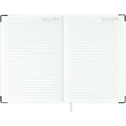 Ежедневник недатированный "Анри", А6, 320 страниц, линейка, белый - 4