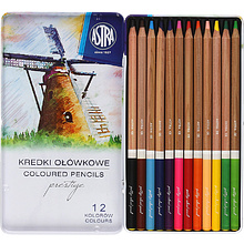 Набор цветных карандашей "Prestige", 12 цветов