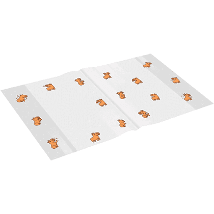 Обложка для тетрадей "CAPYBARAS", А5, 21х35 см., 10 штук, 110 мкм., прозрачный - 2